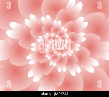 Abstrakt Floral Spirale Hintergrundbild Stockfoto