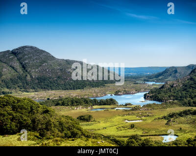 Upper Lake am Ring of Kerry in der Nähe von Killarney, Irland Stockfoto