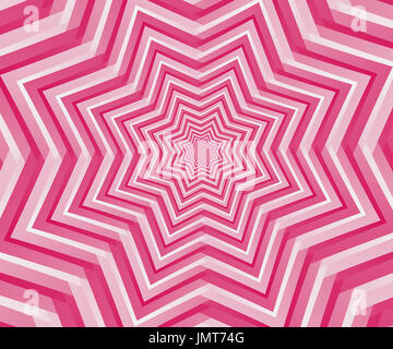 Abstrakte rosa geometrische Design-Hintergrund Stockfoto