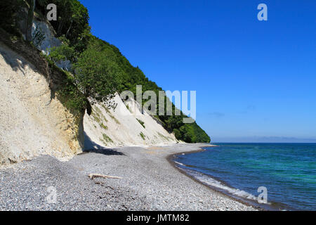 Kreide-Küste, Nationalpark Jasmund, Ostsee, Sassnitz, Rügen, Mecklenburg-Western Pomerania, Deutschland, Europa Stockfoto