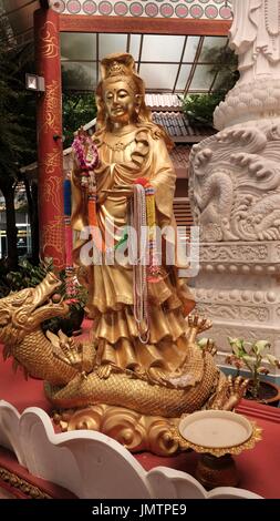 Wat Yannawa Boot Tempel buddhistische Wat 3. Klasse Königlichen Tempel Viharn chinesische Junk Schiff Charoen Krung Road Bangkok Thailand Stockfoto