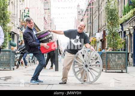 Bild: Andy Gray und Grant Stott - "Eine Meisterklasse in Comic-Schauspiel!" * Stockfoto