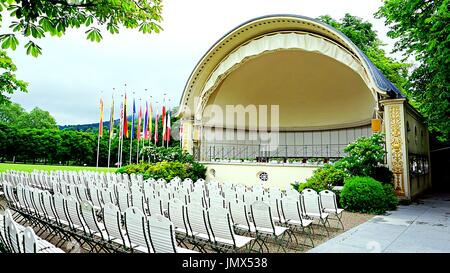 Der Open-Air-Konzertsaal vor dem Casino Baden-Baden, Baden-Baden, Deutschland Stockfoto