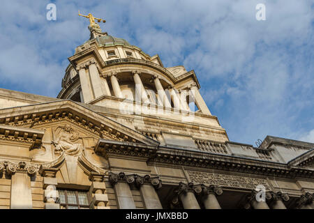 Die zentralen Strafgerichtshof von England und Wales, allgemein bekannt als Old Bailey Stockfoto