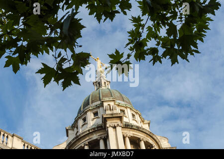 Die zentralen Strafgerichtshof von England und Wales, allgemein bekannt als Old Bailey Stockfoto