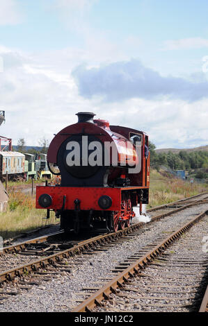 71515 am Ofen Anschlussgleise, Pontypool & Blaenavon Railway. Stockfoto