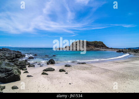 Strandszenen aus Insel Coiba national Naturpark in Panama Stockfoto