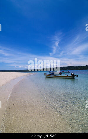 Strandszenen aus Insel Coiba national Naturpark in Panama Stockfoto