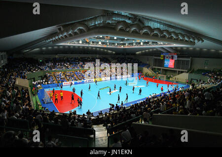 Tokio, Japan. Kredit: MATSUO. 29. Juli 2017. Gesamtansicht Handball: Handball-Freundschaftsspiel zwischen Japan - Südkorea Komazawa Olympic Park-Gymnasiums in Tokio, Japan. Kredit: MATSUO. K/AFLO SPORT/Alamy Live-Nachrichten Stockfoto