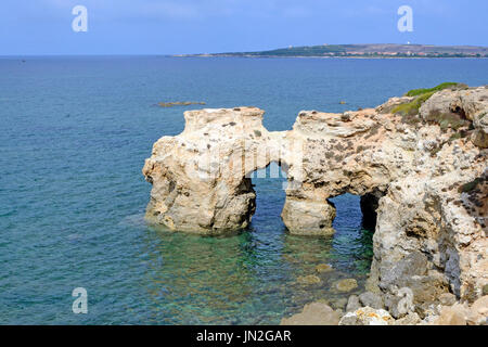 Der Strand von S'arena Scoada, Sardinien, Italien Stockfoto