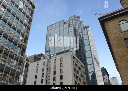 Wohngebäude in der Innenstadt von Toronto Ontario Kanada. Stockfoto