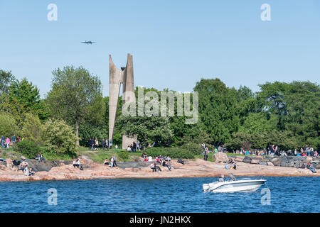 Kaivopuisto Airshow 2017 in Helsinki, Finnland, europa, eu Stockfoto