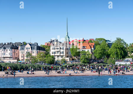 Kaivopuisto Airshow 2017 in Helsinki, Finnland, Europa, EU Stockfoto