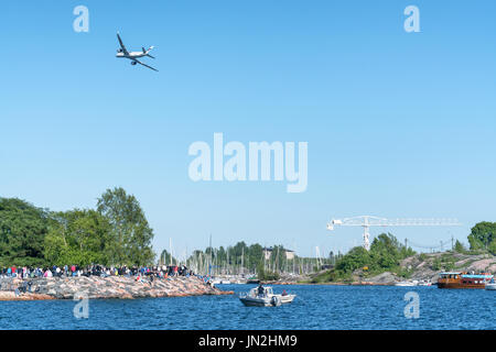 Kaivopuisto Airshow 2017 in Helsinki, Finnland, europa, eu Stockfoto