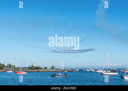 Kaivopuisto Airshow 2017 in Helsinki, Finnland, europa, eu Stockfoto