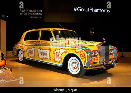 Der große Rolls Royce World Premiere 2017... Stockfoto