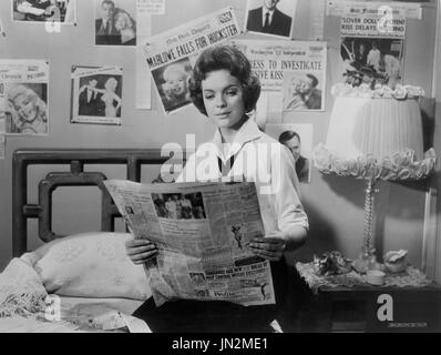 Betsy Drake, am Set des Films 'Willen Erfolg verderben Rock Hunter?', 20. Jahrhundert-Fuchs, 1957 Stockfoto