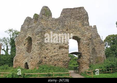 Odiham Schloß (aka King John Castle), Odiham, Hart Bezirk, Hampshire, England, Großbritannien, Vereinigtes Königreich, UK, Europa Stockfoto