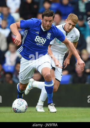 Birmingham City Lukas Jutkiewicz während der Vorsaison Spiele in St Andrews, Birmingham. Stockfoto