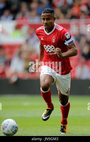 Nottingham Forest Michael Mancienne während der pre-Season Match bei The City Ground, Nottingham. Stockfoto