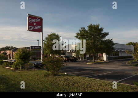 Steak n Shake Leesburg, Florida USA Stockfoto