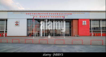 St Marys Stadion, Heimat des Southampton Football Club Stockfoto