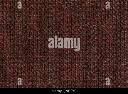 Stretch viscose Stoff. Braune Farbe, Textur Hintergrund hohe Auflösung Stockfoto