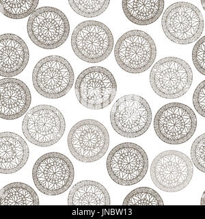 Abstrakte geometrische Muster. blumig orientalischer ethnischen Hintergrund. arabisch Ornament. ornamentalen Motiven der Gemälde des alten indischen Stoffdessins. Stockfoto