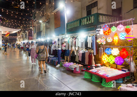 Palladium-Nachtmarkt in Bangkok, Thailand Stockfoto