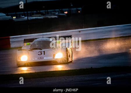 Towcester, Northamptonshire, UK. 29. Juli 2017. Silverstone Classic Motorsport-Festival in Silverstone Circuit Credit: Gergo Toth/Alamy Live-Nachrichten Stockfoto