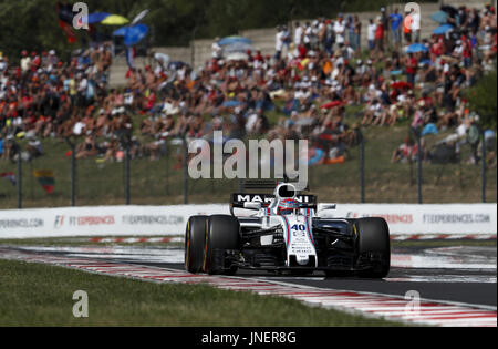 Motorsport: FIA Formel 1 Weltmeisterschaft 2017, Grand Prix von Ungarn, #40 Paul di Resta (GBR, Williams Martini Racing), 30.07.2017. | weltweite Nutzung Stockfoto