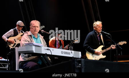 Lulworth, Dorset, UK. 30. Juli 2017. Camp Bestival Tag 4 - ehemaliger Sänger mit den Beach Boys Brian Wilson Durchführung Pet Sounds im Camp Bestival, Lulworth, 30. Juli 2017 Dorset, UK Credit: Dawn Fletcher-Park/Alamy Live News Stockfoto