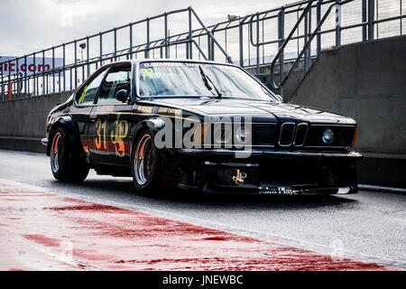 Towcester, Northamptonshire, UK. 30. Juli 2017. BMW 635 Silverstone Classic Motorsport-Festival in Silverstone (Foto: Gergo Toth / Alamy Live News) Stockfoto