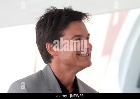Los Angeles, CA, USA. 26. Juli 2017. Jason Bateman bei der Induktion Zeremonie für Stern auf dem Hollywood Walk of Fame für Jason Bateman, Hollywood Boulevard, Los Angeles, CA 26. Juli 2017. Bildnachweis: Priscilla Grant/Everett Collection/Alamy Live-Nachrichten Stockfoto