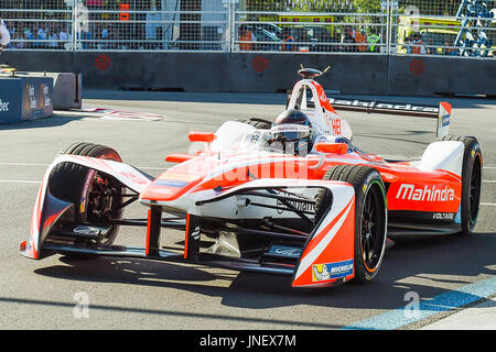 Montreal, Kanada. 30. Juli 2017. Mahindra Racing pilot Nick Heidfeld (23) während der Montreal-Formel-E ePrix in Montr © al, Qu © Bec. David Kirouac/CSM Credit: Cal Sport Media/Alamy Live-Nachrichten Stockfoto