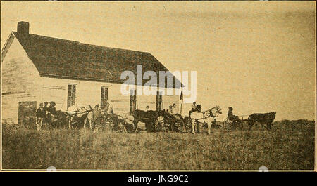 "Zentrales, abgestufte und Modell Landschule" (1918) Stockfoto