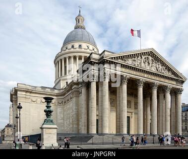 Paris, Frankreich, Panthéon, im Quartier Latin in Paris, ursprünglich eine Kirche Ste Genevieve, Stockfoto