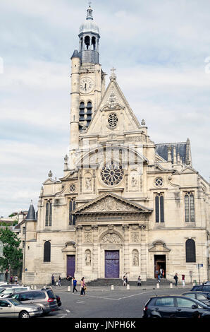 Paris, Frankreich, Eglise, Kirche, Saint-Étienne-du-Mont Stockfoto