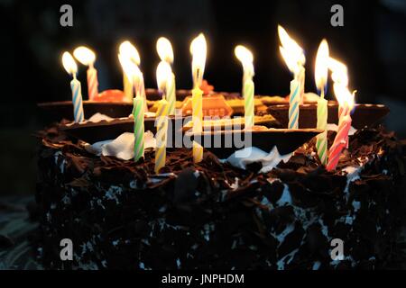 Geburtstag / Geburtstag Kuchen. Stockfoto