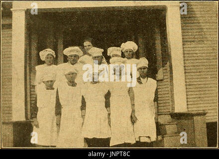 "Zentrales, abgestufte und Modell Landschule" (1918) Stockfoto