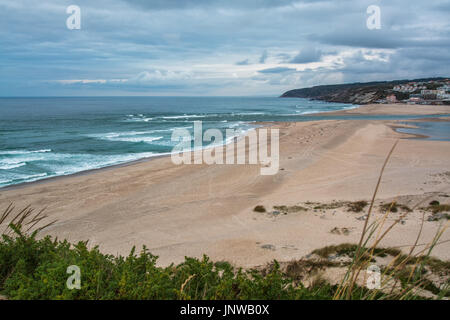 Obidos, Portugal. 26. Juni 2017. Bom Sucesso Strand in Obidos.  Obidos, Portugal. Foto: Ricardo Rocha. Stockfoto