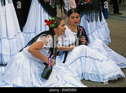 Internationale Folklore Festival 2017, Paraguay, Luque,'Alma Guarani', Zagreb, Kroatien, Europa, 20. Stockfoto