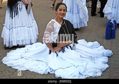 Internationale Folklore Festival 2017, Paraguay, Luque,'Alma Guarani', Zagreb, Kroatien, Europa, 38 Stockfoto