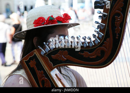 Internationale Folklore Festival 2017, Paraguay, Luque,'Alma Guarani', Zagreb, Kroatien, Europa, 41 Stockfoto