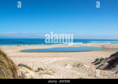 Obidos, Portugal. 26. Juni 2017. del Rei Strand in Obidos.  Obidos, Portugal. Foto: Ricardo Rocha. Stockfoto
