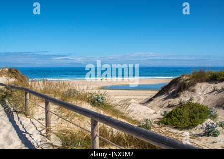 Obidos, Portugal. 26. Juni 2017. del Rei Strand in Obidos.  Obidos, Portugal. Foto: Ricardo Rocha. Stockfoto