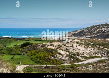 Obidos, Portugal. 26. Juni 2017. del Rei Strand in Obidos.  Obidos, Portugal. Foto: Ricardo Rocha. Stockfoto