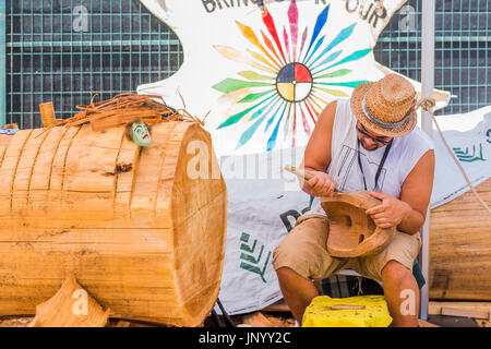 Vancouver, Kanada. 30. Juli 2017. die Trommel ist Calling Festival, Kanada 150 Ereignis, Larwill Park, Vancouver, British Columbia, Kanada. Bildnachweis: Michael Wheatley/Alamy Live-Nachrichten Stockfoto