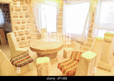 Salz Hotel Uyuni, Potosi Abteilung, Bolivien, Südamerika Stockfoto