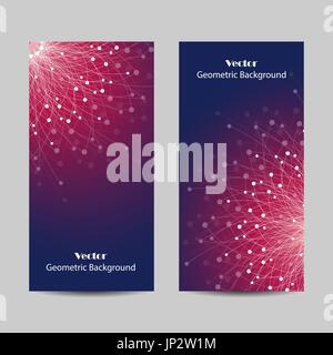 Reihe von Bannern, vertikale Stock Vektor